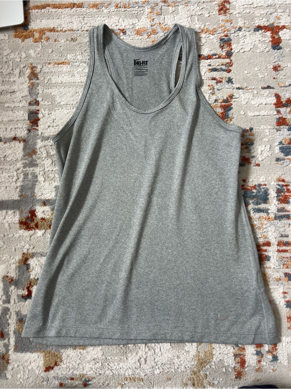 Nike Gray Dri-FIT Athletic Tank